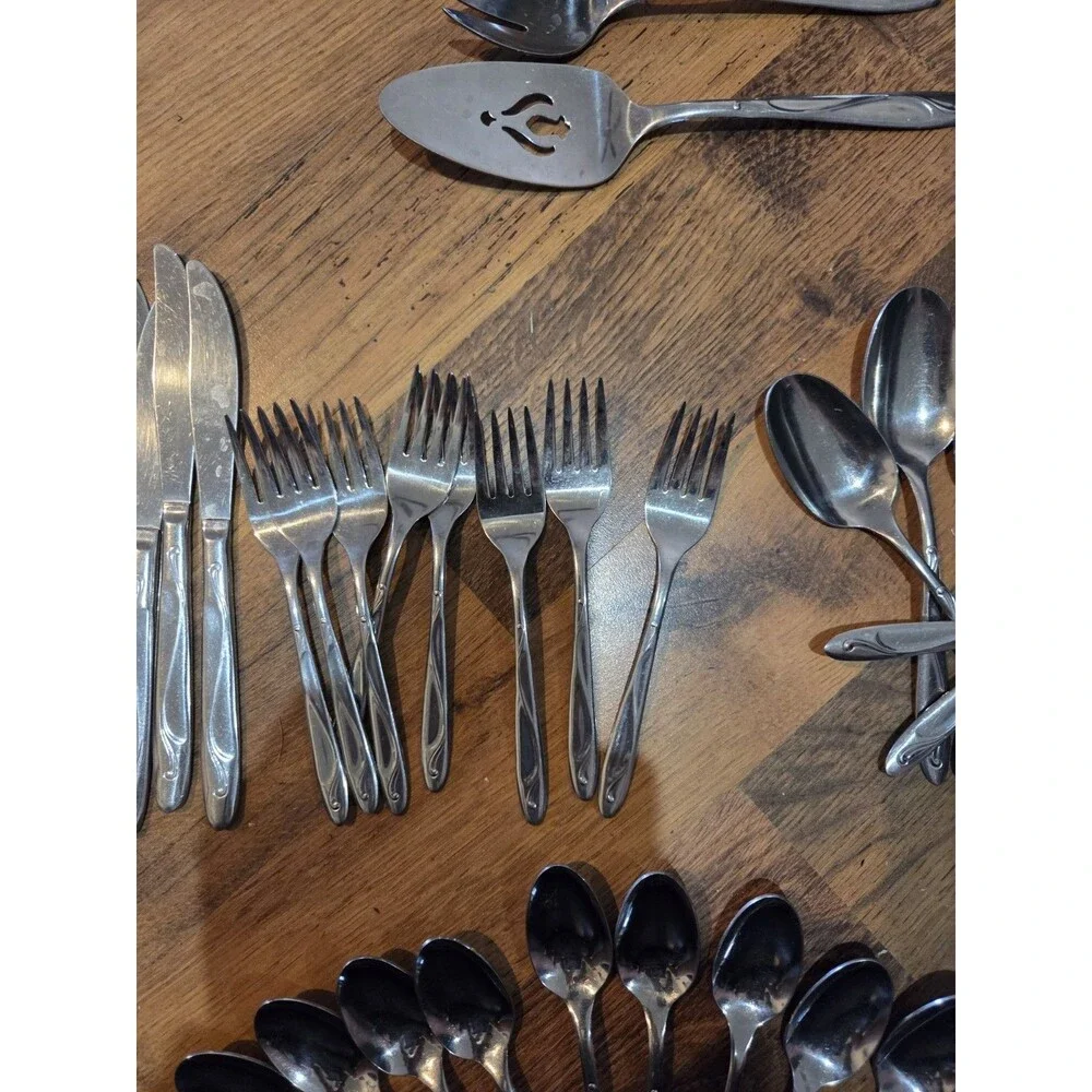silco retro silverware